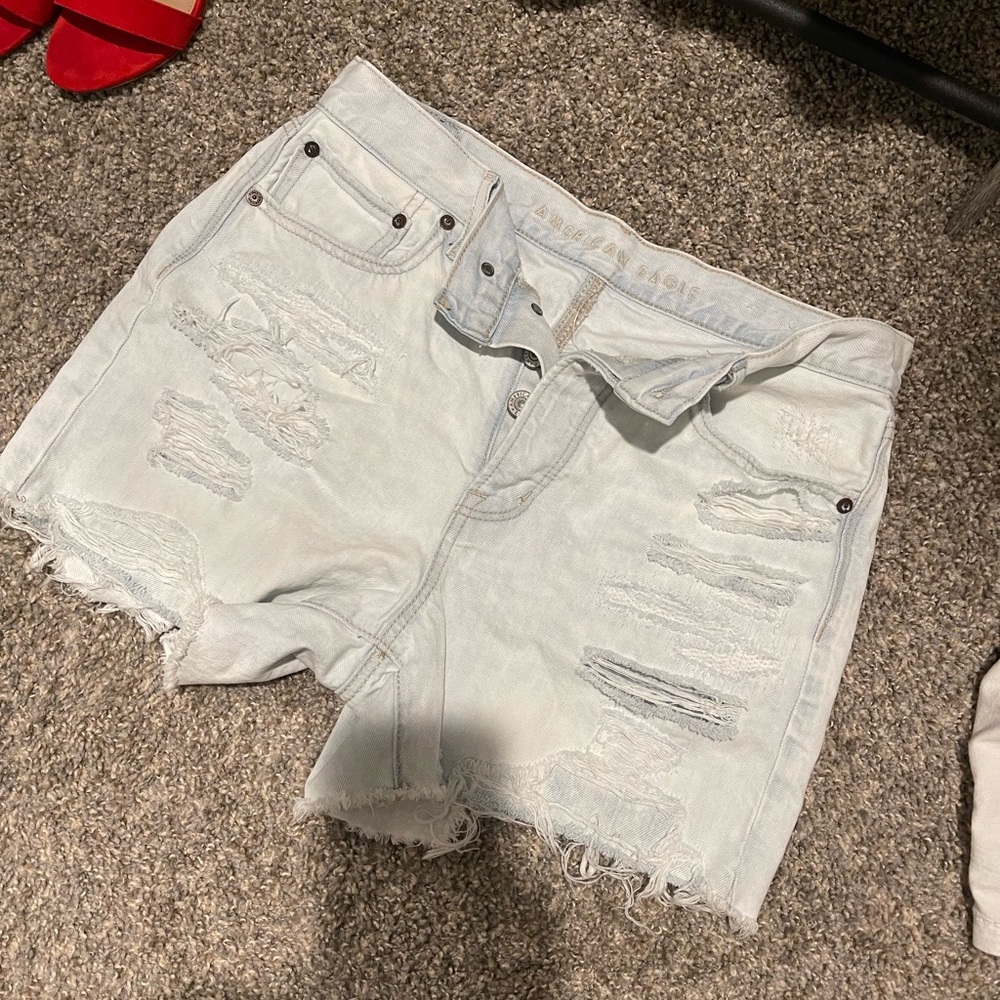 American eagle jean shorts